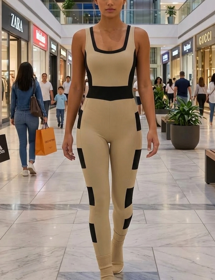 ENTERIZO / BEIGE