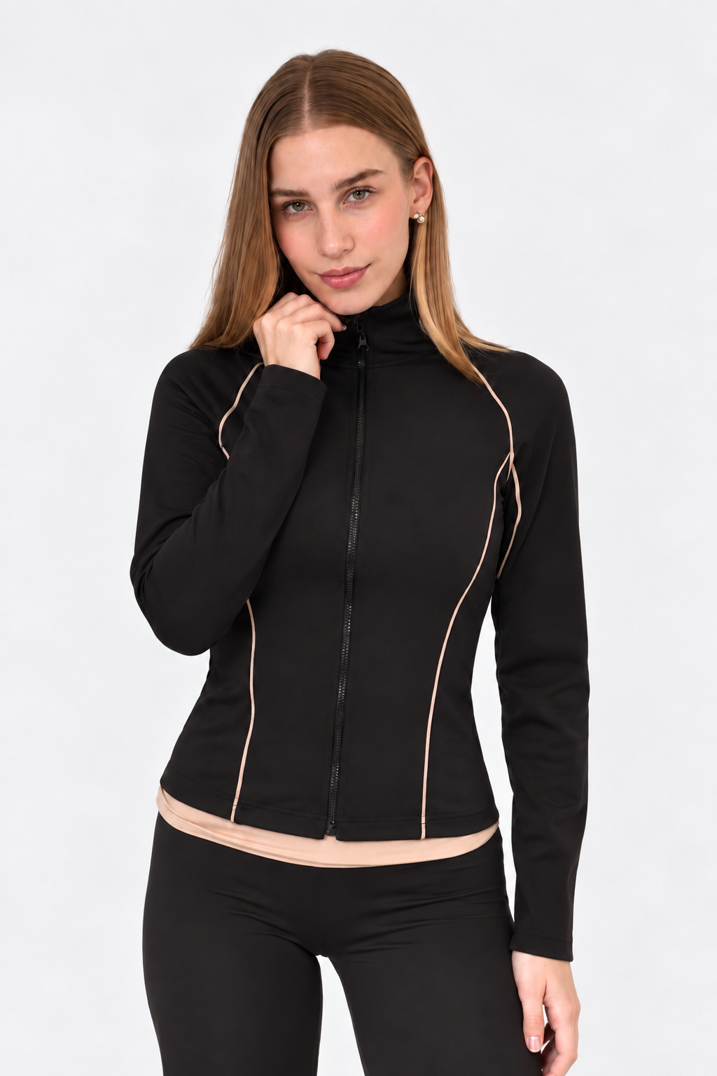 FITTED JACKET / BLACK