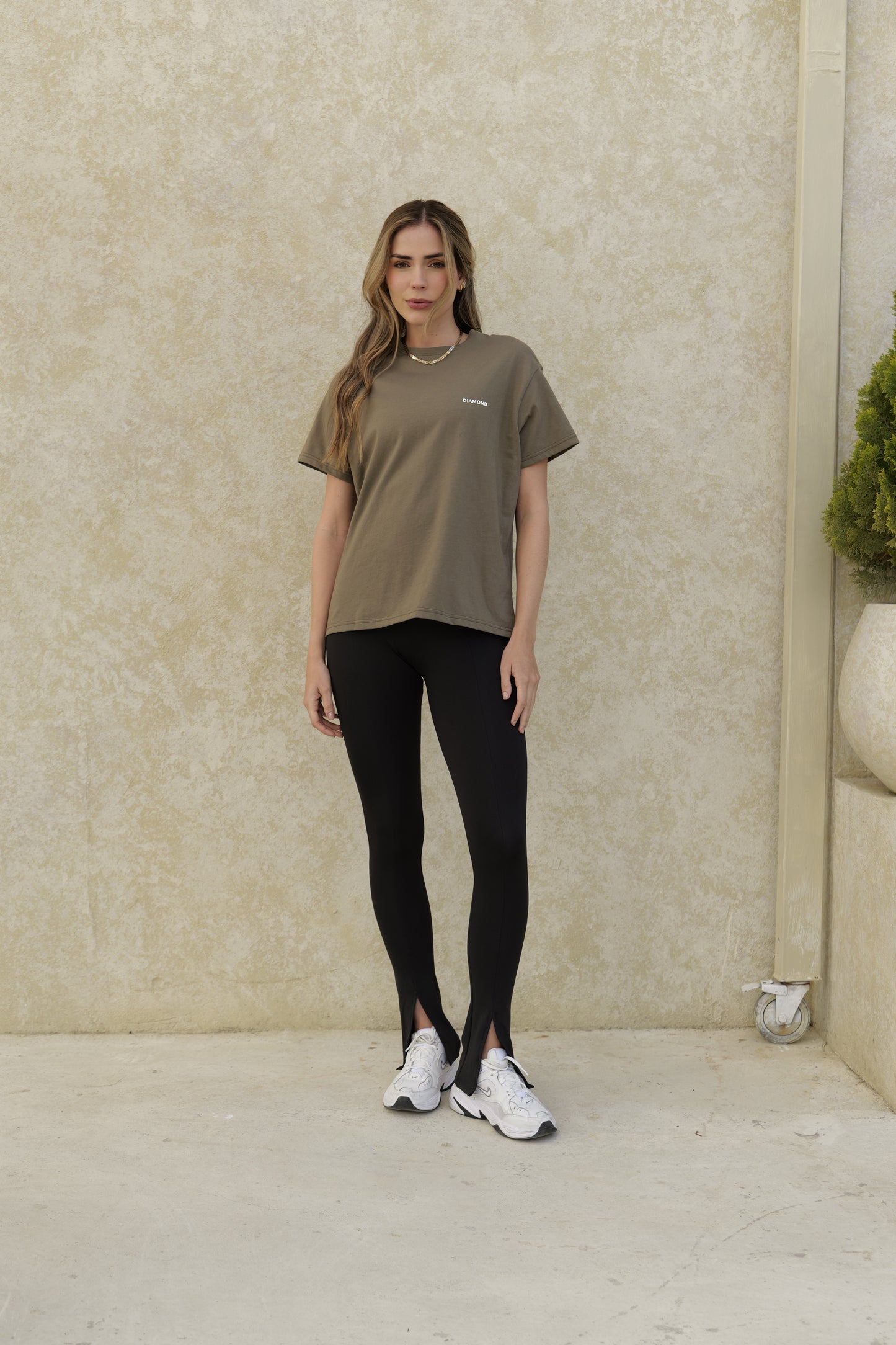 T-SHIRT OVERSIZE BROWN