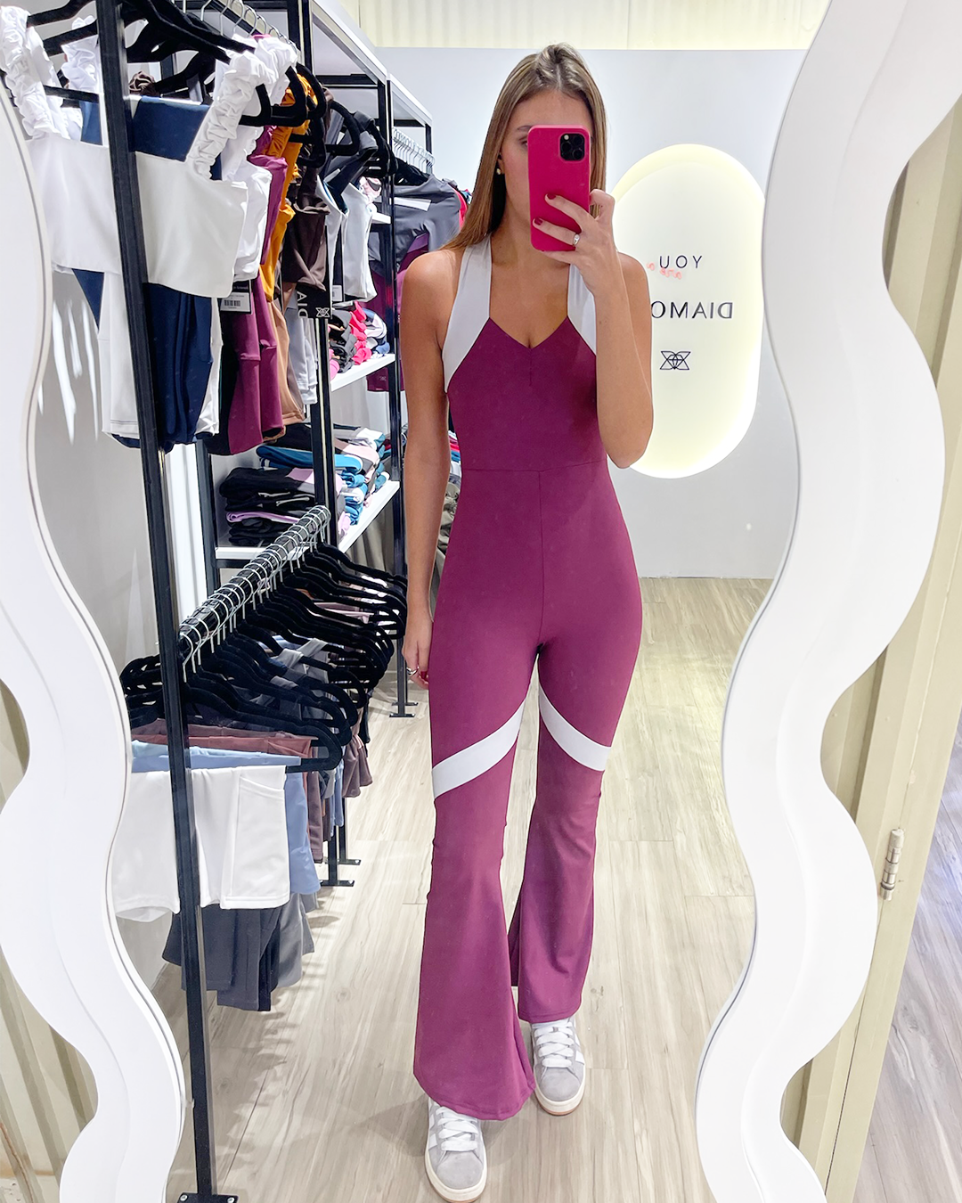 ALMA JUMPSUIT / MAGENTA