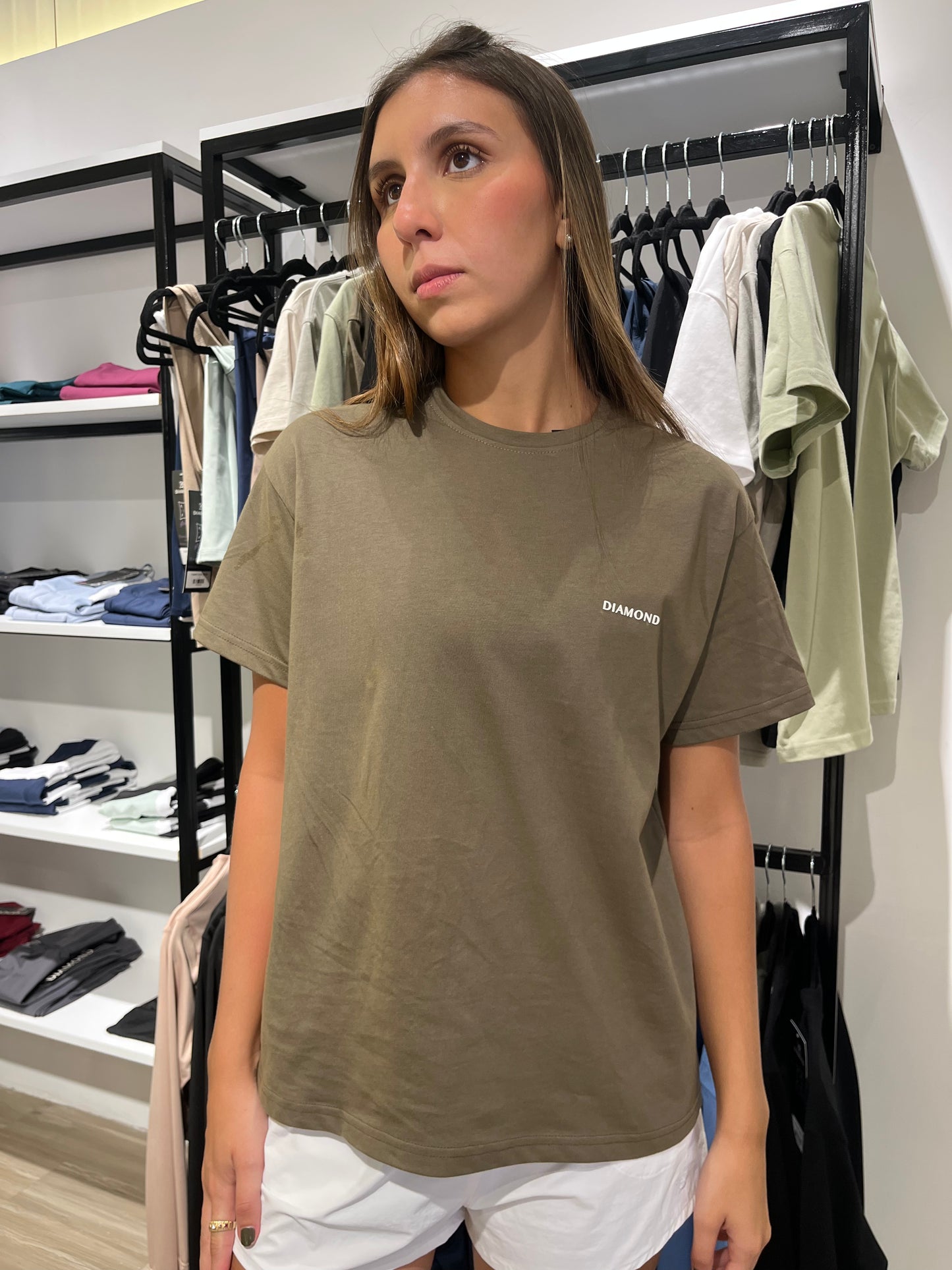 T-SHIRT OVERSIZE BROWN