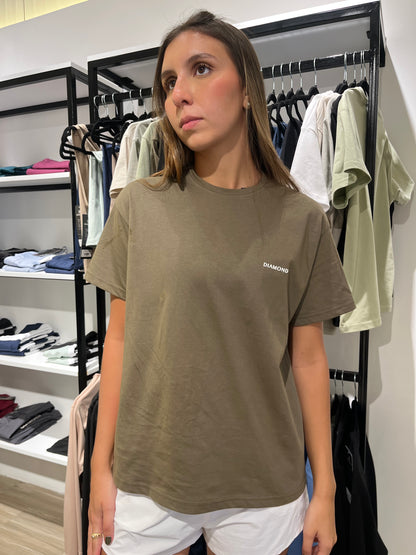 T-SHIRT OVERSIZE BROWN