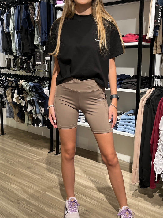 SHORT NUVA CORTO CASTANHO